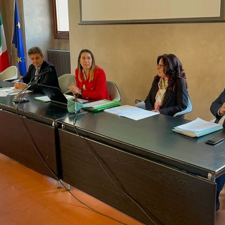 Da sinistra: Ermanno Anselmi, Elisabetta Brisighella, Germana Zocca e Stefano Filippi