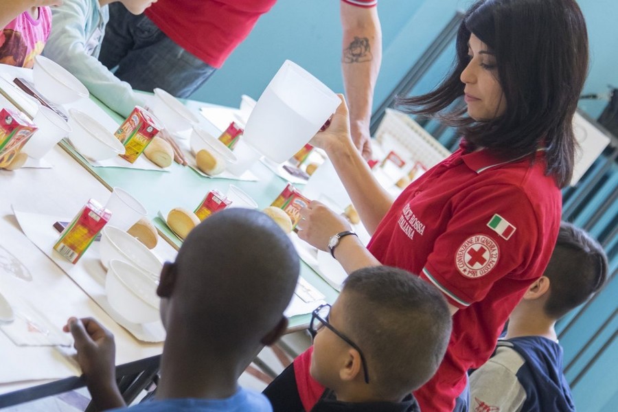 A Costermano sul Garda Croce Rossa e Kellogg donano 175 colazioni