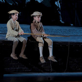 Due giovanissimi pastorelli nella Tosca del 100° Opera Festival 2023