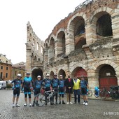 Verona-Roma in bici per beneficienza